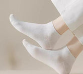 Sweat-absorbent Cotton Short Socks 10-pairs